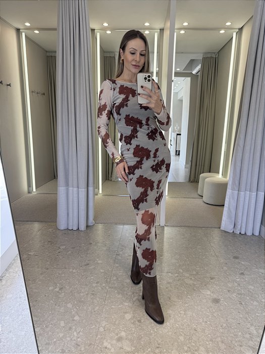 Vestido Tule Maraisa