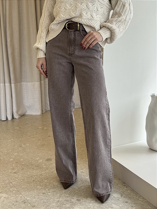 Calça Jeans Wideleg Jessica