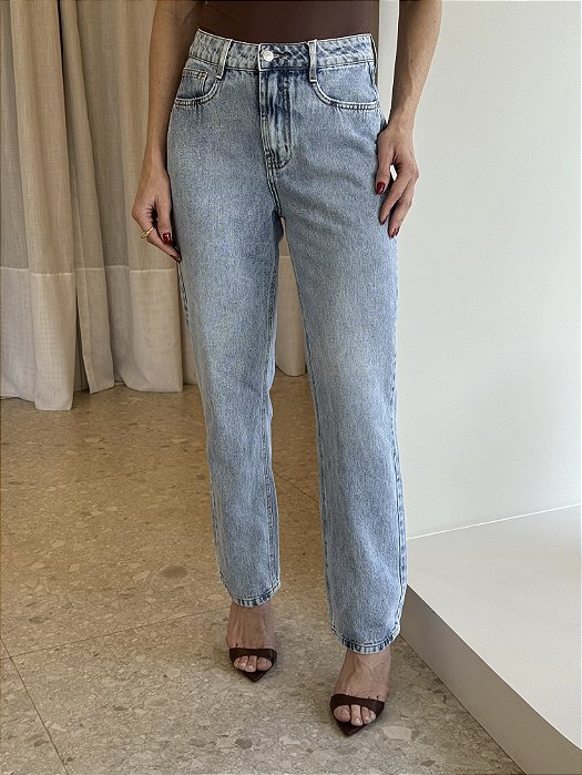 Calça Jeans Reta Caterina