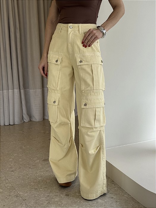 Calça Jeans Cargo Erica