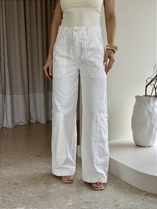Calça Jeans Cargo Gaya
