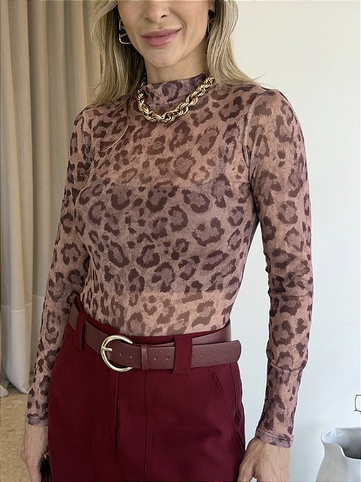 Body Tule Animal Print