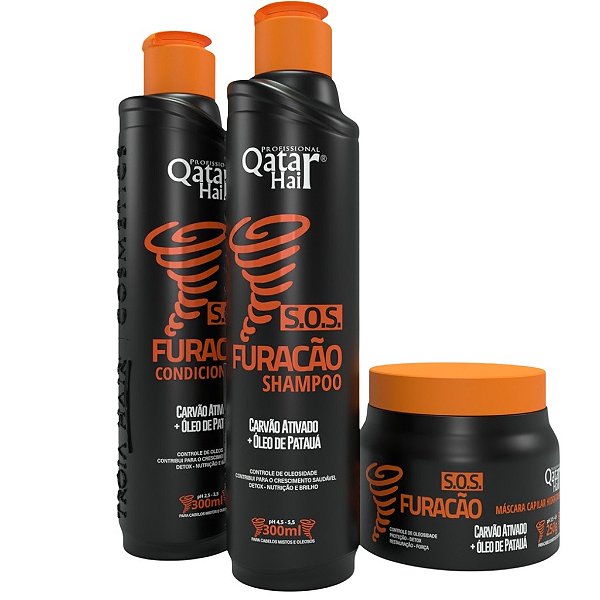 KIT FURACÃO - QATAR HAIR
