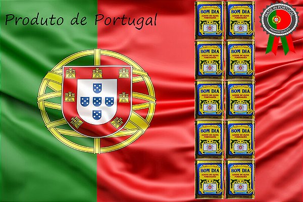 Azeite de Oliva Bom Dia Português Lata 500 Ml  - Kit 10 Latas