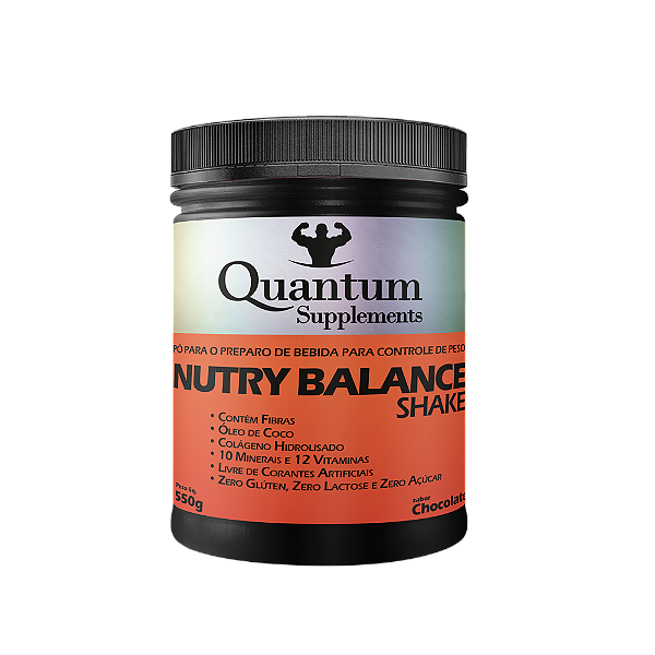 Nutry Balance Shake 550g Quantum Supplements - Chocolate