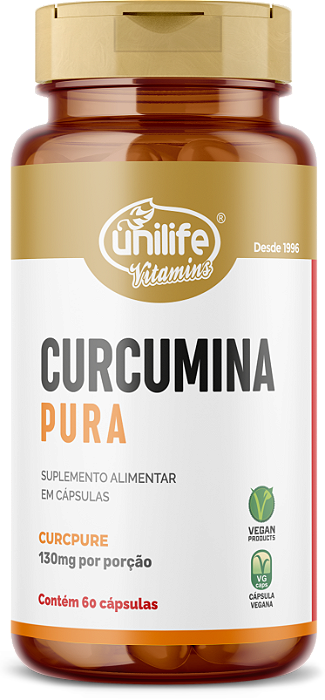 Curcumina Pura- 60 Cáps   450 mg