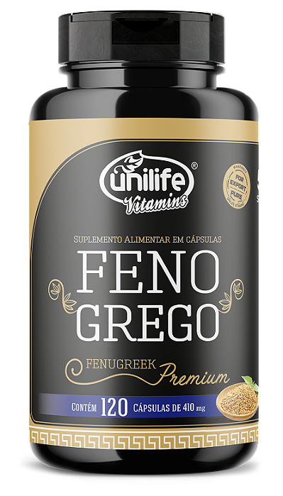 Feno grego premium - 120 cáps 410 mg