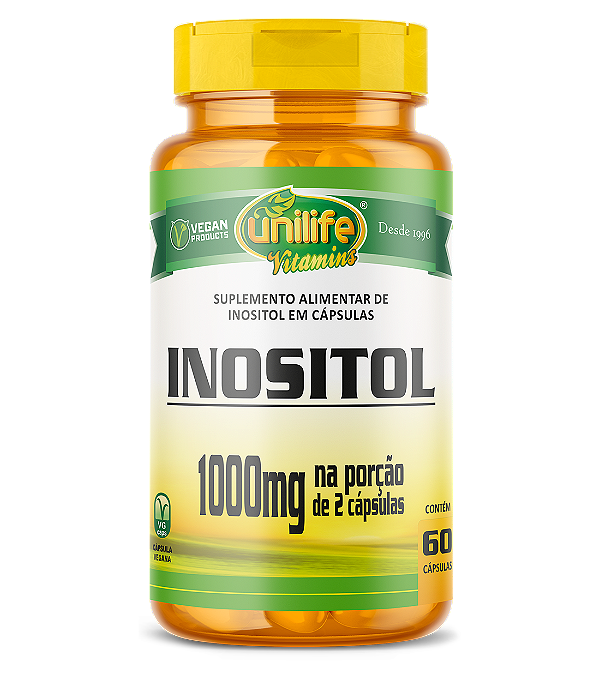 Inositol- 60 Cáps 1000 mg