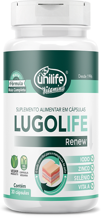 Lugolife- Renew- 30 Cáps 500 mg