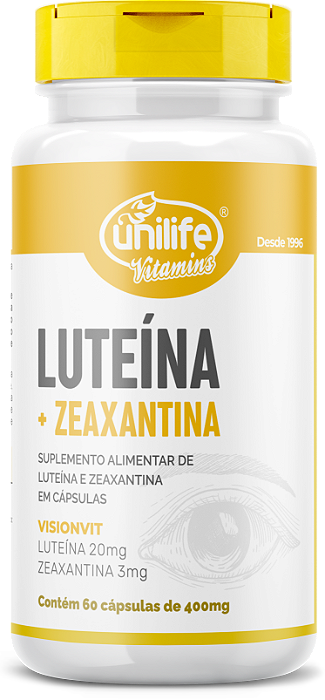 Luteína e Zeaxantina - 60 cáps