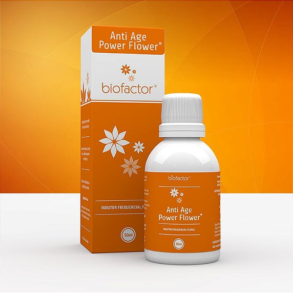ANTI AGE POWER FLOWER Gotas Sublingual - 50 ml Fisioquantic
