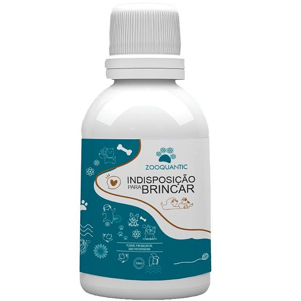 Floral Zooquantic / Fisioquantic Indisposição para Brincar uso Veterinário 50ml