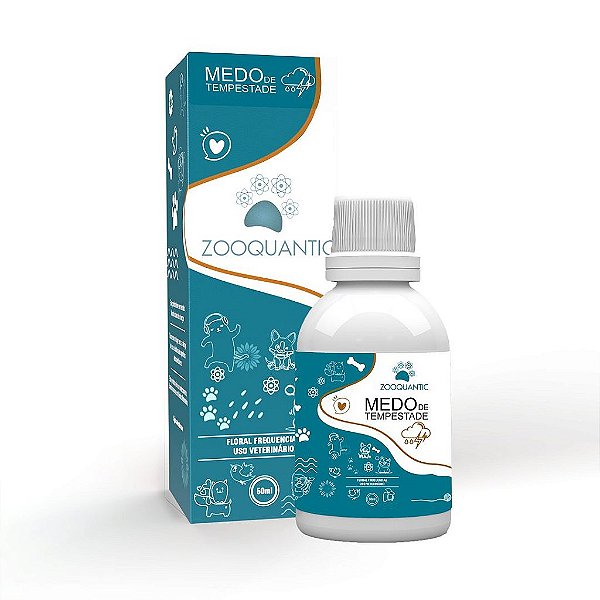 Floral Zooquantic / Fisioquantic Medo de Tempestade uso Veterinário 50ml
