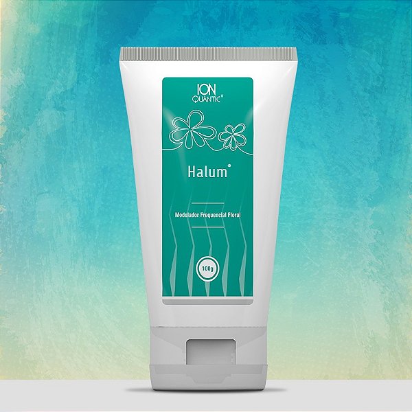 HALUM 100g Linha Ionquântic Moduladores Frequenciais Florais Fisioquantic