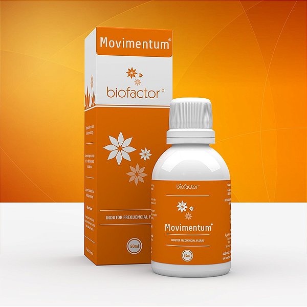 MOVIMENTUM - 50ml Fisioquantic Linha Biofactor Indutores Frequenciais Florais