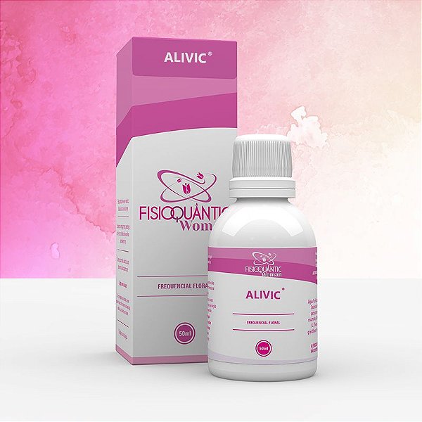 ALIVIC 50ml Fisioquantic Linha Woman Florais Frequenciais