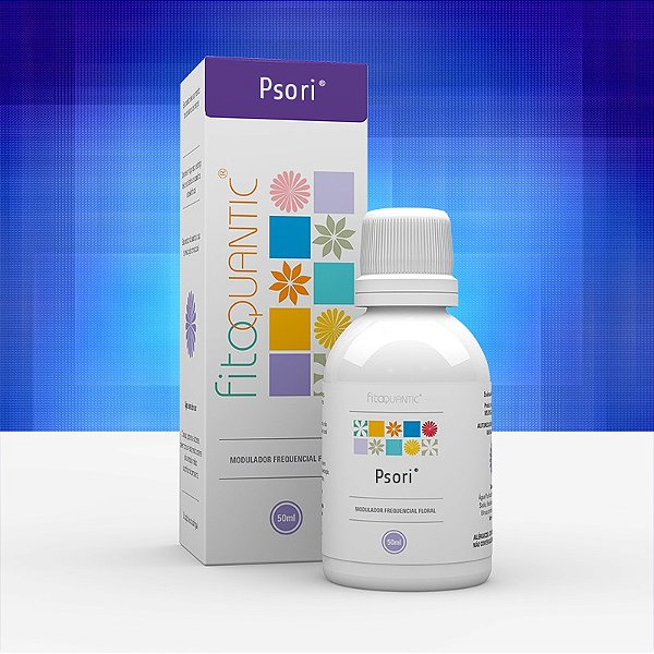 PSORI 50ml Fisioquantic Linha Fitoquântic Moduladores Frequenciais Florais