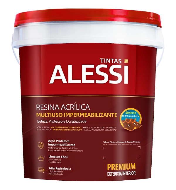 Resina Acrílica B. Água Premium Alessi