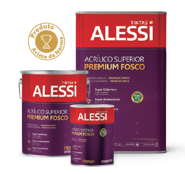Acrílico Fosco Super Cobertura Premium Alessi