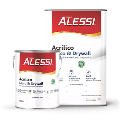 Acrílico Fosco Gesso / Drywall Branco Alessi