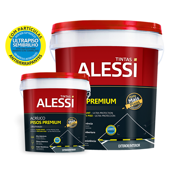 Acrílico Ultrapiso Semibrilho Premium Alessi