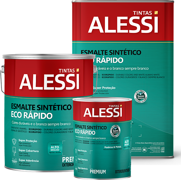 Esmalte Eco Rapido B. Água Premium Alessi