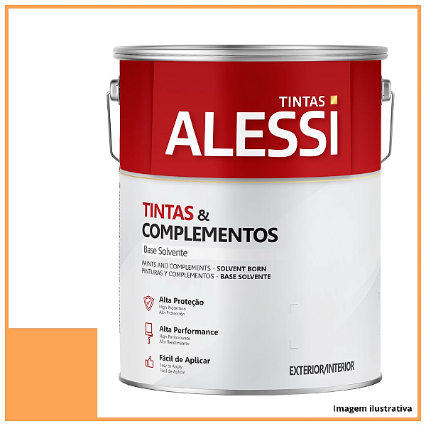 Fundo Zarcão Laranja Premium Alessi