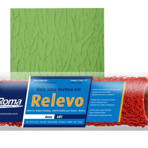 Rolo p/ Textura Relevo Roma 433