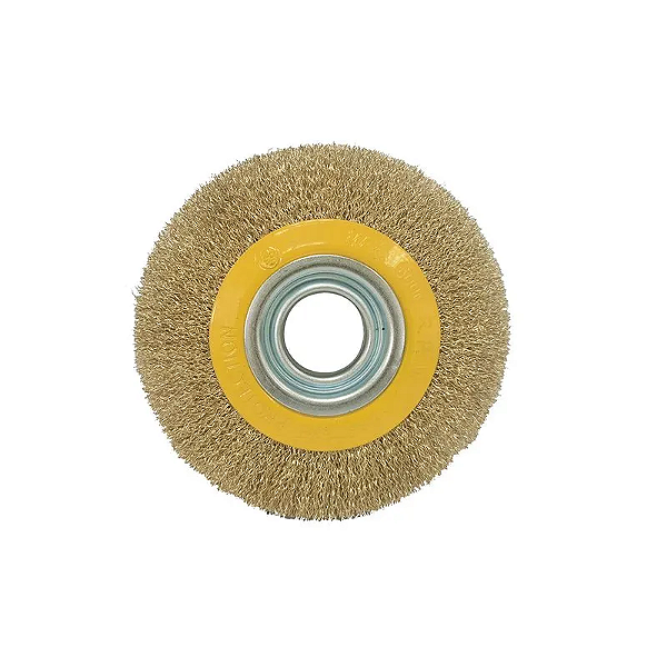 Escova Circular 6 x 3/4"Ond. Laton. Flex Lotus