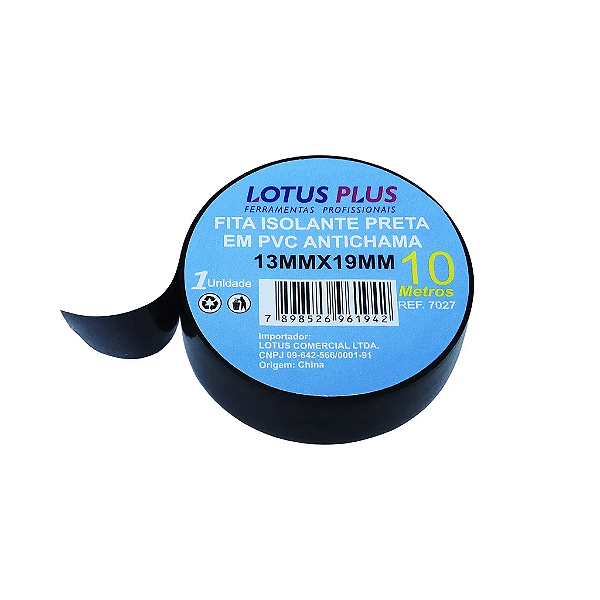 Fita Isolante 13 x 19mm Lotus