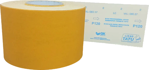 Lixa Papel Resistente 45m TATU