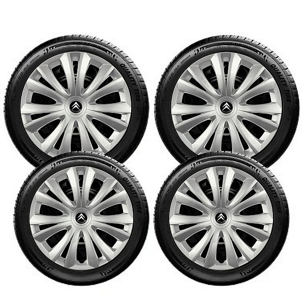 Jogo Calota Aro 14 C3 2006 À 2009 136