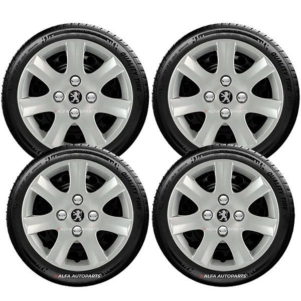 Kit Calota Peugeot 206 207 Partner Hoggar Aro 14 + Capa /867