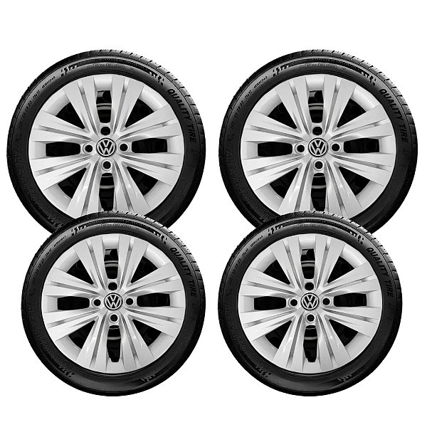 Jogo Calota Aro 15 Gol Voyage Saveiro Virtus 2022 2023 250