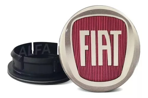 Jogo Calotinha Centro Roda Fiat Linea Absolute 49,6mm