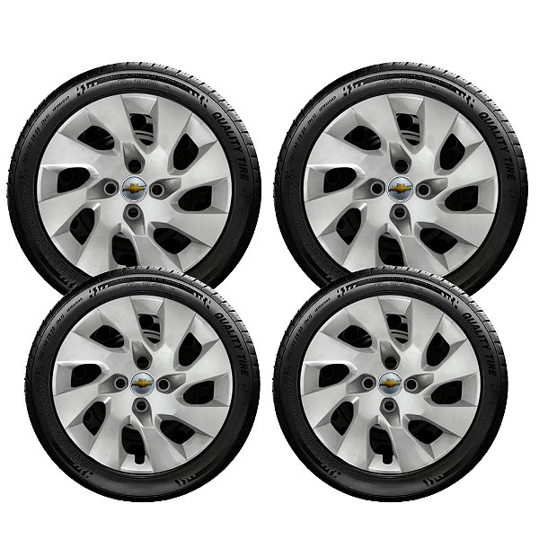 Jogo Calota Aro 13 Corsa Celta Prisma Classic 140