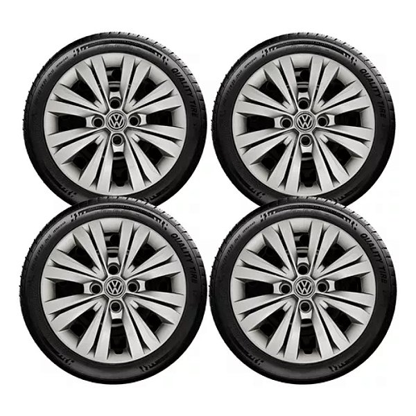 Jogo Calota Aro 13 Parafuso Gol G2 G3 G4 G5 G6 G7 244