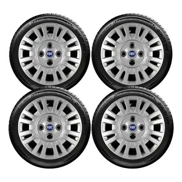 Kit Calota Aro 13 Uno Fire 2003 À 2008 Aro 13 054