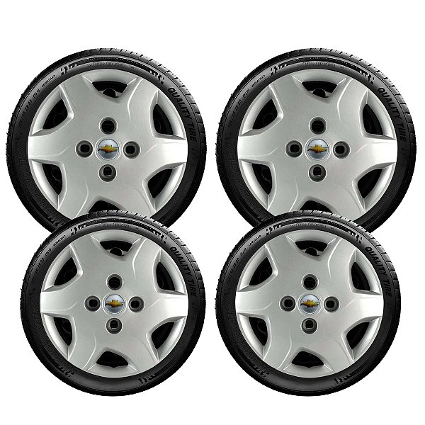 Jogo Calota Aro 13 Corsa Celta Classic Prisma 042