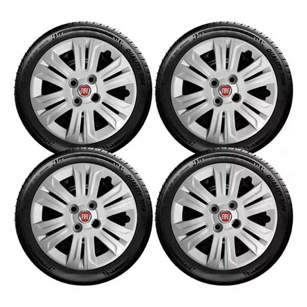 Jogo Calota Aro 14 Palio Uno Siena Argo Mobbi Fiorino Doblo 209