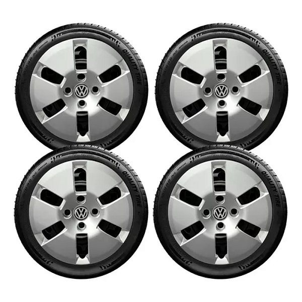 Jogo Calota Aro 14 Volkswagem Up 2014 A 2016 Gol 188