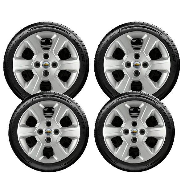 Jogo Calota Aro 15 Nova Montana Agile Astra Vectra Onix 084