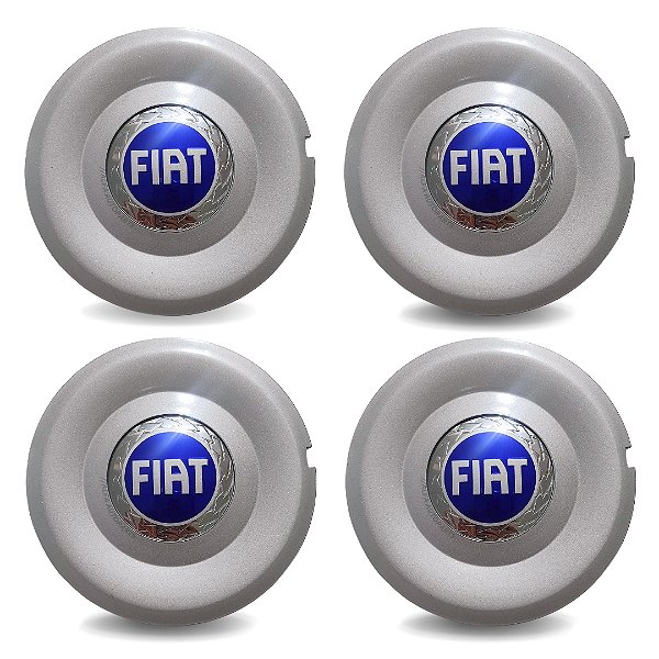 Jogo Calota Miolo Centro Roda Fiat Stilo Connect 16 Idea 15