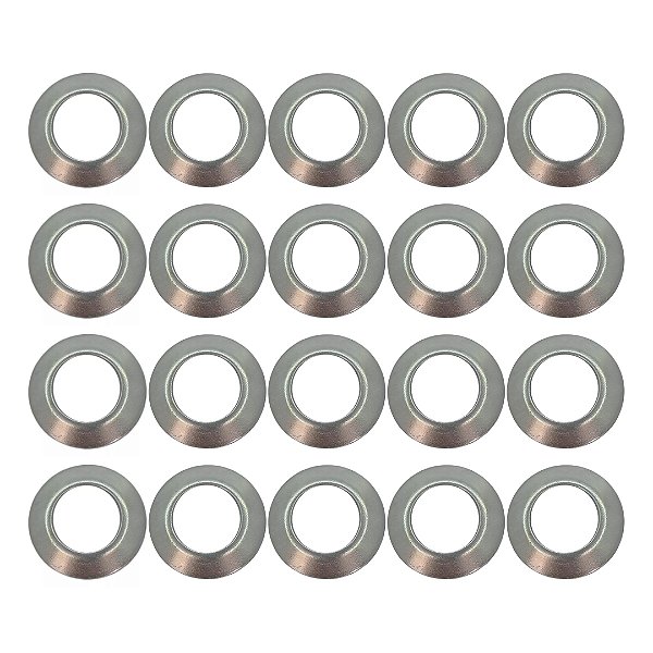 Kit De 20 Arruelas Para Calotas De Metal