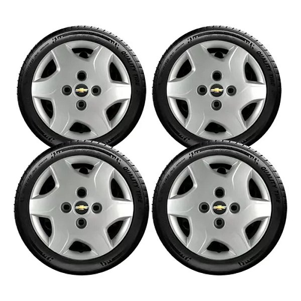 Jogo Calota Aro 13 Corsa Celta Classic Prisma 042