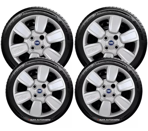 Jogo Calota Aro 14 Uno Way 2014 2015 2016 2017 2018 2019 156