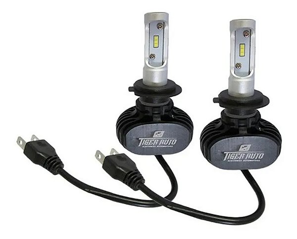 Kit Lampada Super Ultra Led 55w 9v/32v 6000k 8000lm conector H7