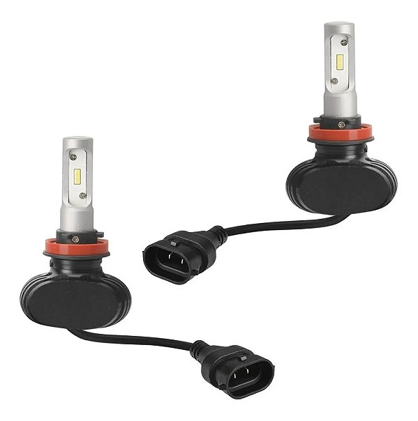 Kit Lampada Super Ultra Led 55w 9v/32v 6000k 8000lm conector H11