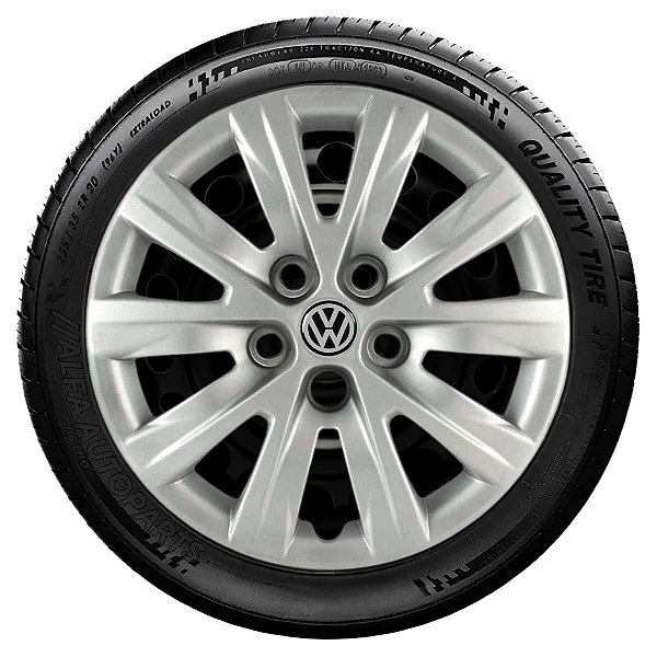 Calota Fox Spacefox Polo Golf Aro 15 De Parafuso 078