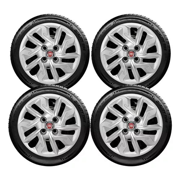 Kit Calota Fiat Argo 2017 À 2021 Aro 14 292